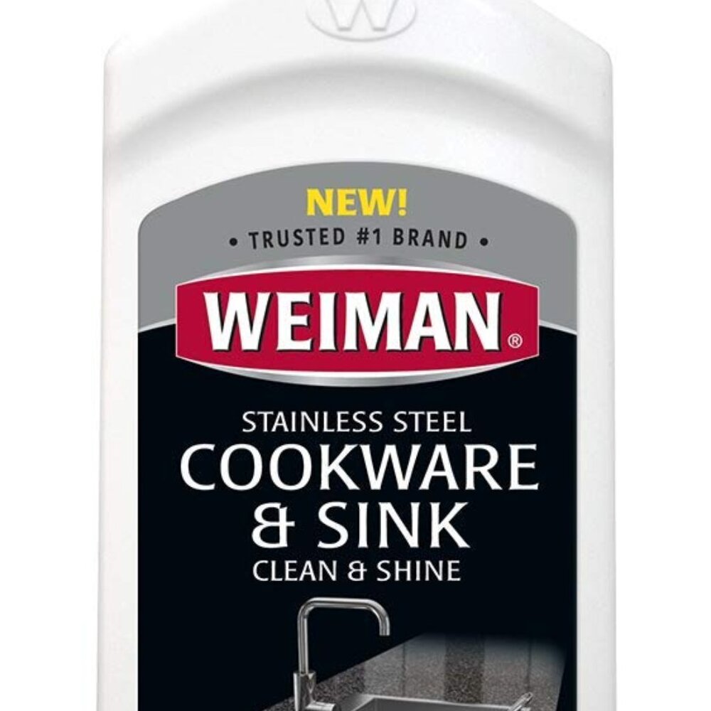 Weiman Stainless Steel Sink Cleaner and Polish